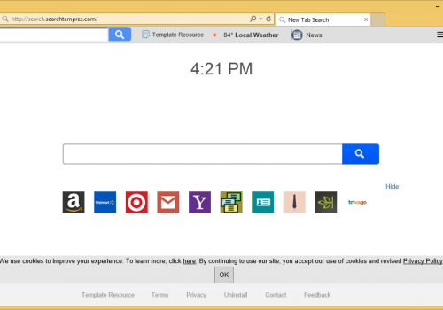 Rimuovere Search.searchtempres.com