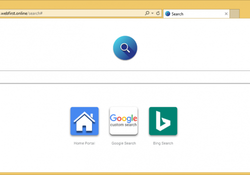 Come rimuovere Search.webfirst.online