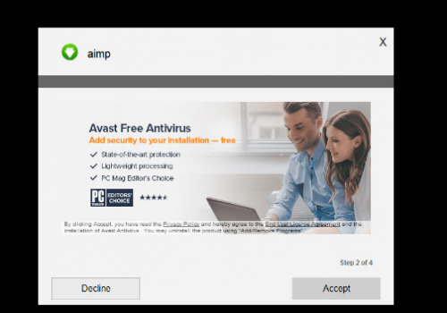 Remove Avast adware