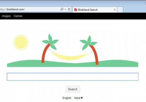 Rimuovere Binkiland.com