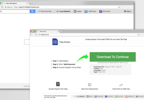FreeForms Virus Removal