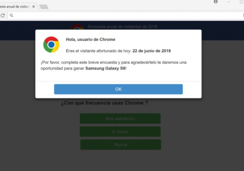 Remove Google Customer Reward Program scam