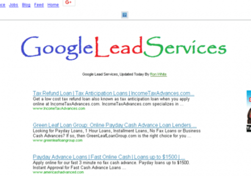 Remove Google Lead Services