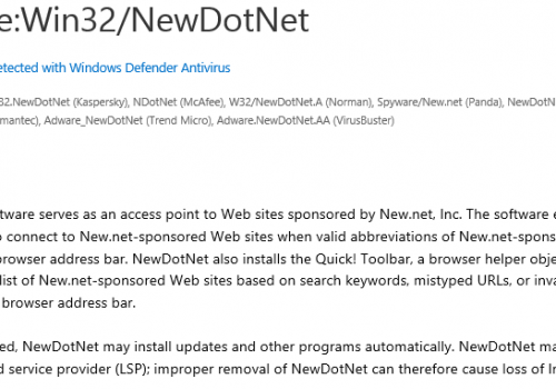 Remove NewDotNet