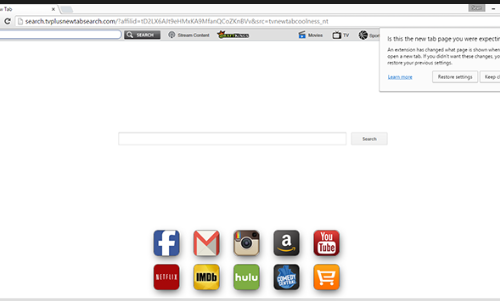 Remove NewtabTV Search