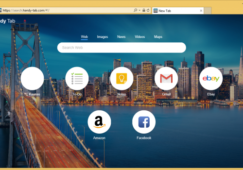 Rimuovere Search.handy-tab.com