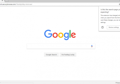Rimuovere SecuryBrowse Search