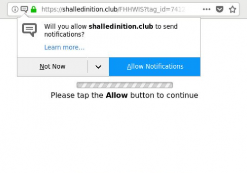 Rimuovere Shalledinition.club