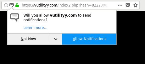 Rimuovere Vutilityy.com