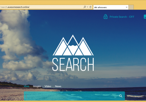 Rimuovere Search.awesomesearch.online