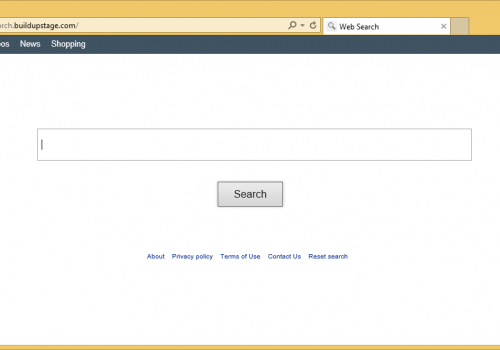 Rimuovere Search.buildupstage.com