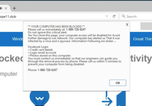 Rimuovere coshoope11.club