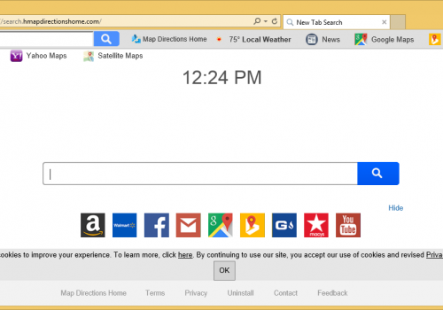 Rimuovere Search.hmapdirectionshome.com in 5 minuti
