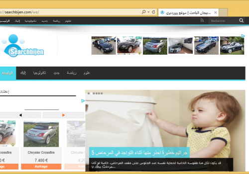 Rimuovere Searchbijen.com Virus
