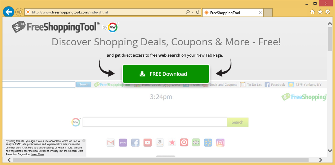 FreeShoppingTool Toolbar
