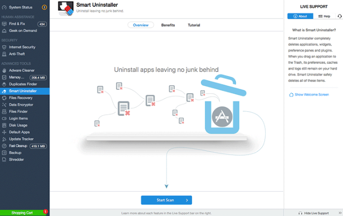 MacKeeper Smart Uninstaller