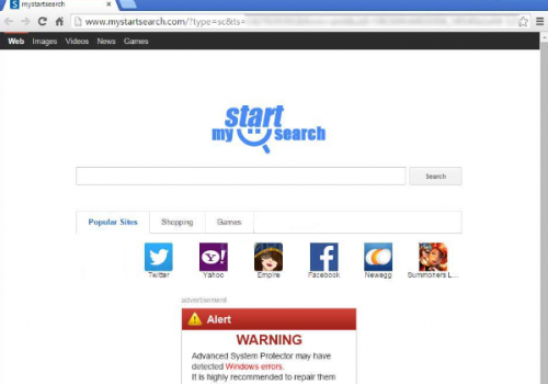 Mystartsearch.com rimozione