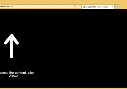 Remove Weneeditnow.live