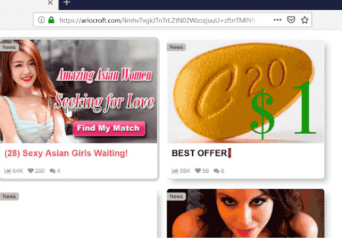 Remove Ariocroft.com virus