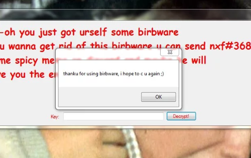 Eliminar Birbware Ransomware