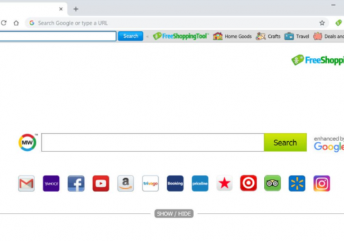 Remove FreeShoppingTool Virus