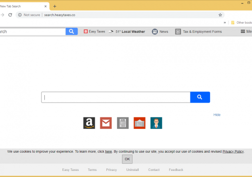 Jak usunąć Search.heasytaxes.co Virus