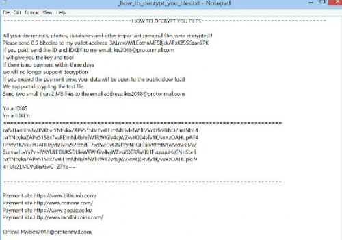 Eliminar .katyusha virus