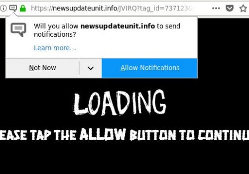 Usuń newsupdateunit.info virus