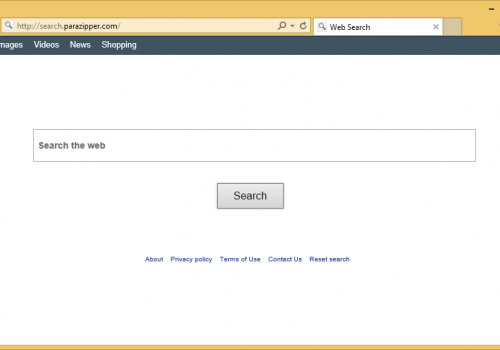 Jak usunąć Search.parazipper.com