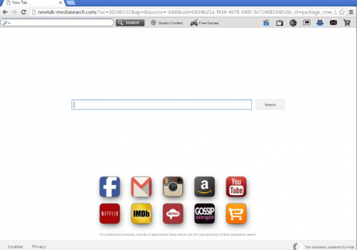 Remove Cool Media Tab redirect