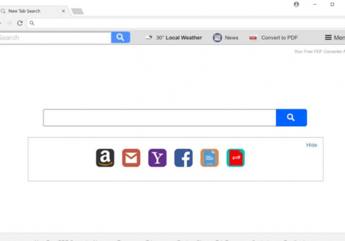 Remove Crime Report New Tab