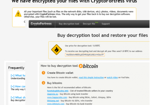 Quitar CryptoFortress ransomware virus