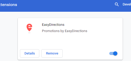 Remove EasyDirections