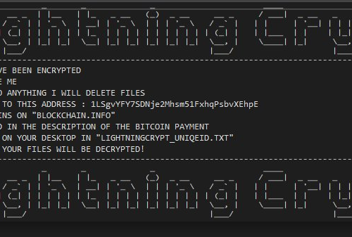 Eliminar Lightning Ransomware