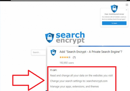 Odstrániť Search Encrypt Virus