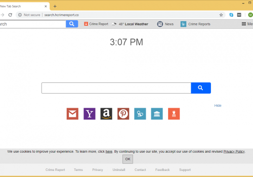 How to remove Search.hcrimereport.co
