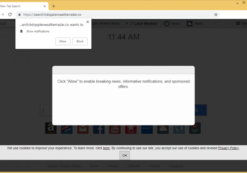 Search.hdopplerweatherradar.co – How to remove?