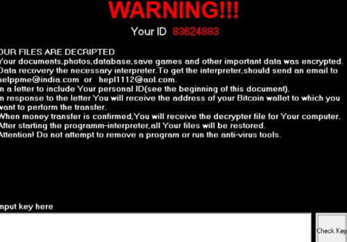 Eliminar Cossy Ransomware Virus