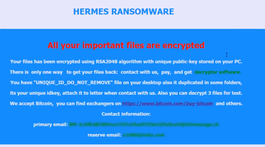 Hermes 2.1 Virus