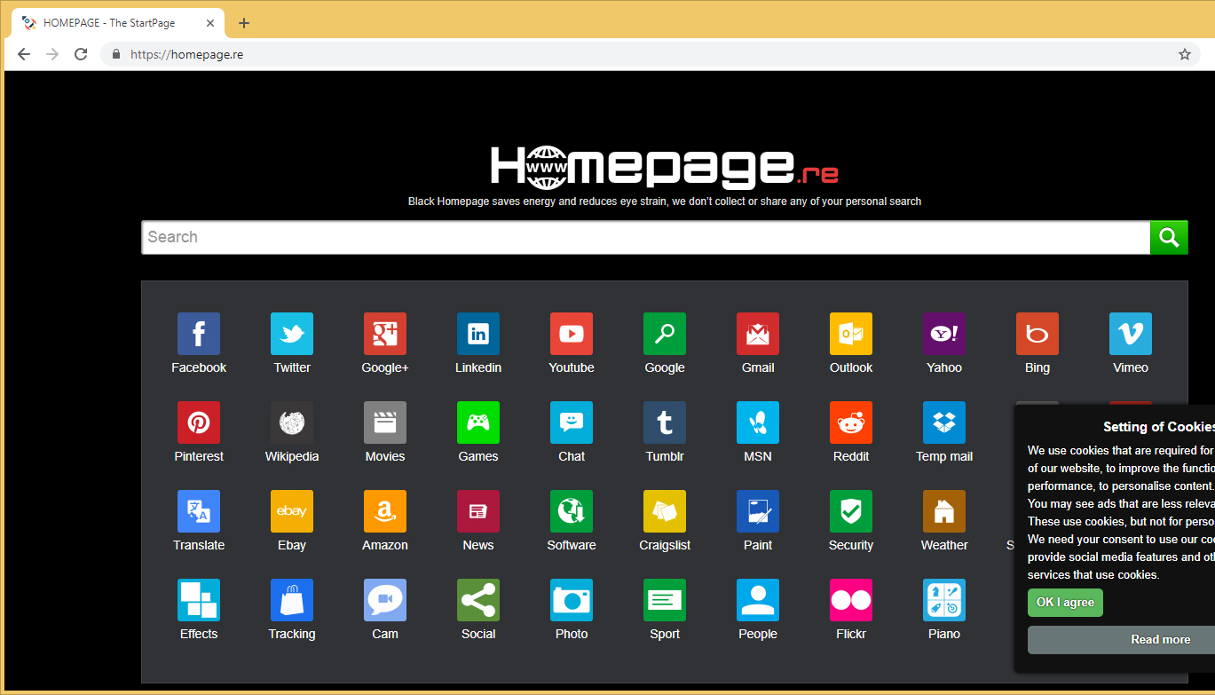 Homepage