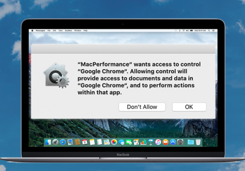 Remove MacPerformance Virus