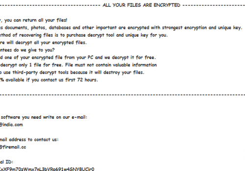 Eliminar .Mercury File Virus