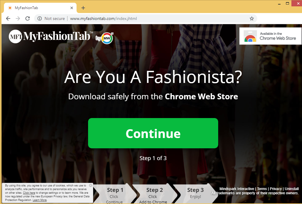 MyFashionTab Toolbar