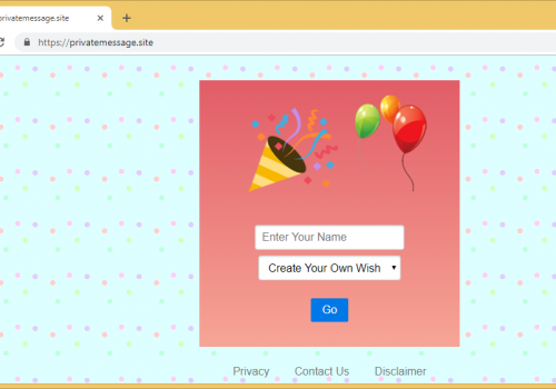 Remove Privatemessage.site