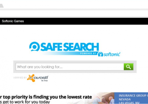 Remove Softonic Web Search redirect