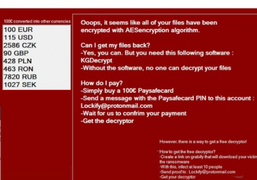 Eliminar Tunca ransomware