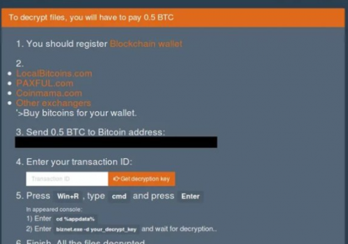 Eliminar .shadow Ransomware Virus