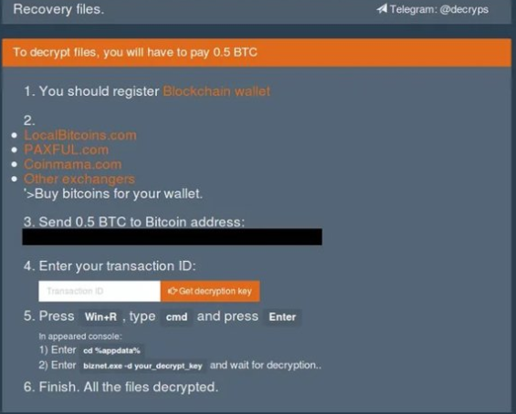 shadow Ransomware Virus