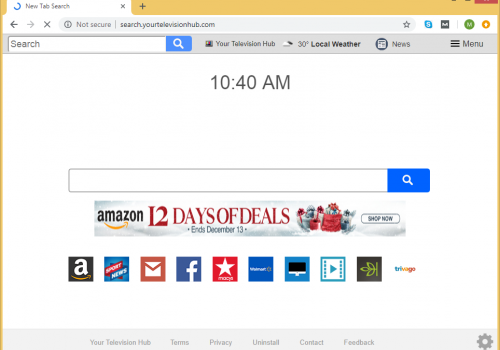 Remove Search.yourtelevisionhub.com