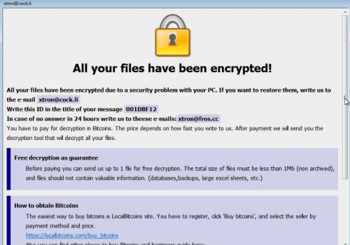 Remove .Adobe ransomware